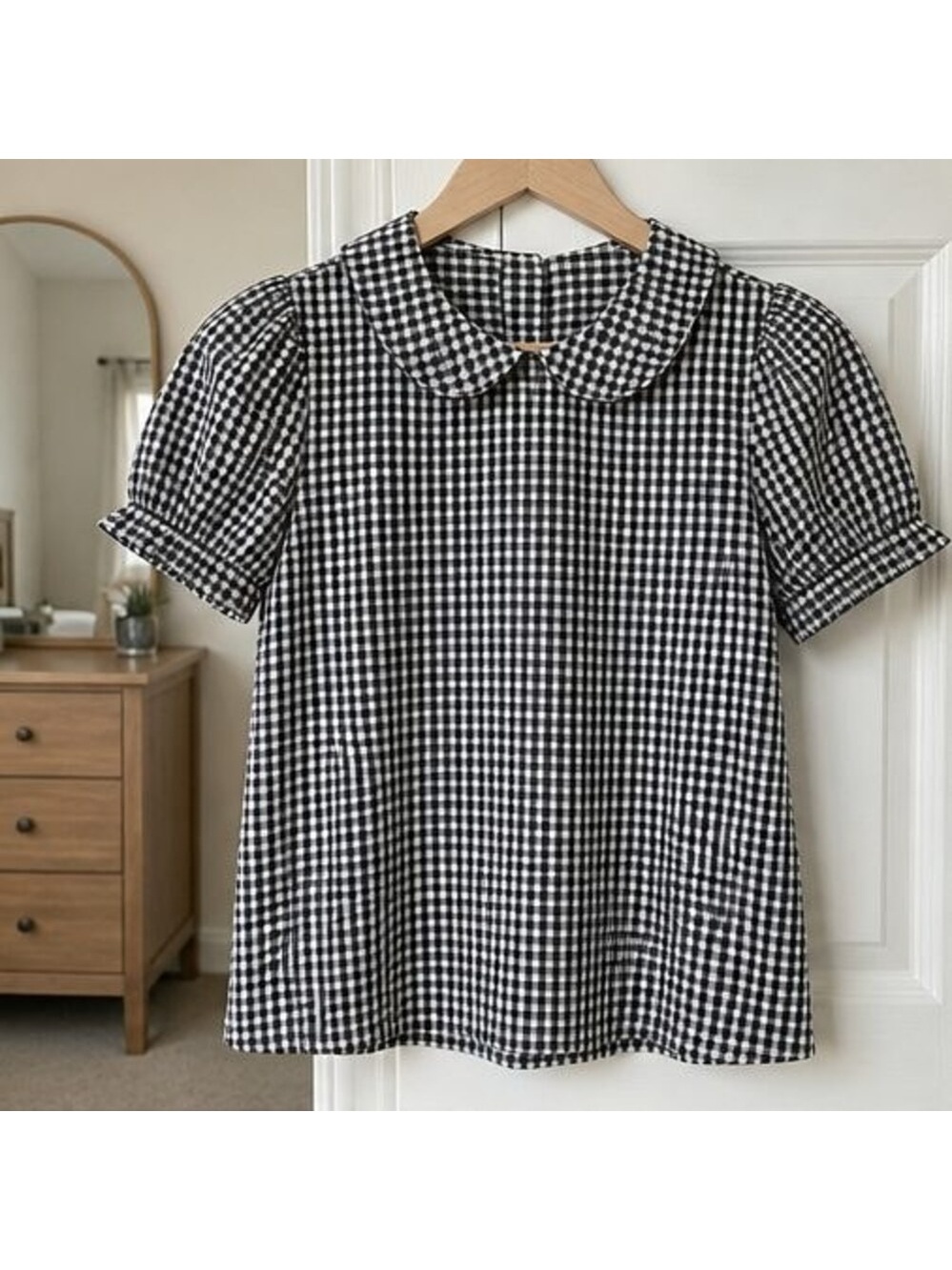 Olive Smocked Top